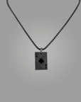 ACE PENDANT WITH 22" JARED CHAIN