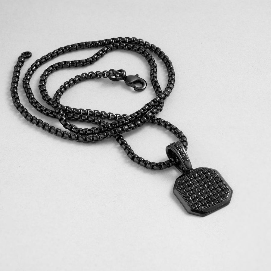 Iced Out Zed pendant with 22" jared chain