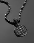 Iced Out Zed pendant with 22" jared chain