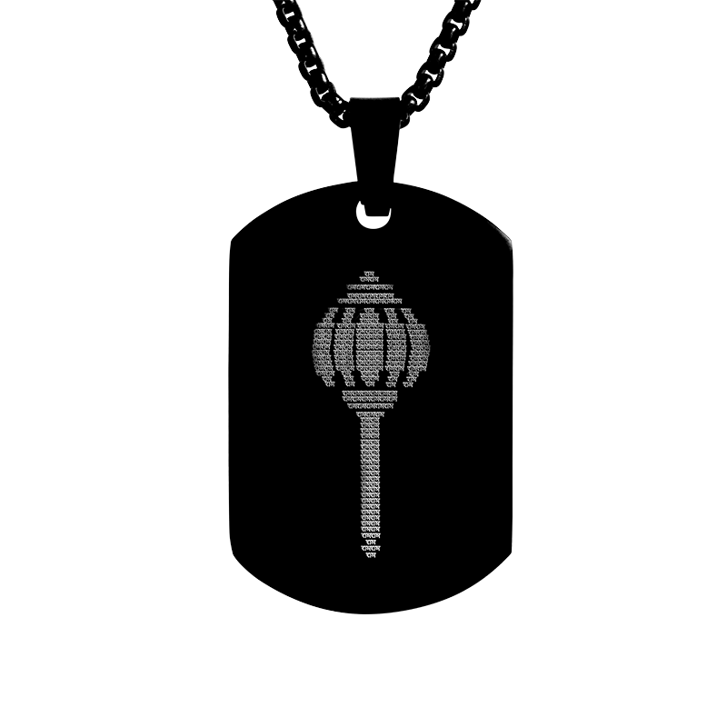 Hamunam Gada Micro Carved Pendant