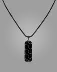 Monolith Pendant with jared chain
