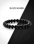 Black Obsidian stone bracelet