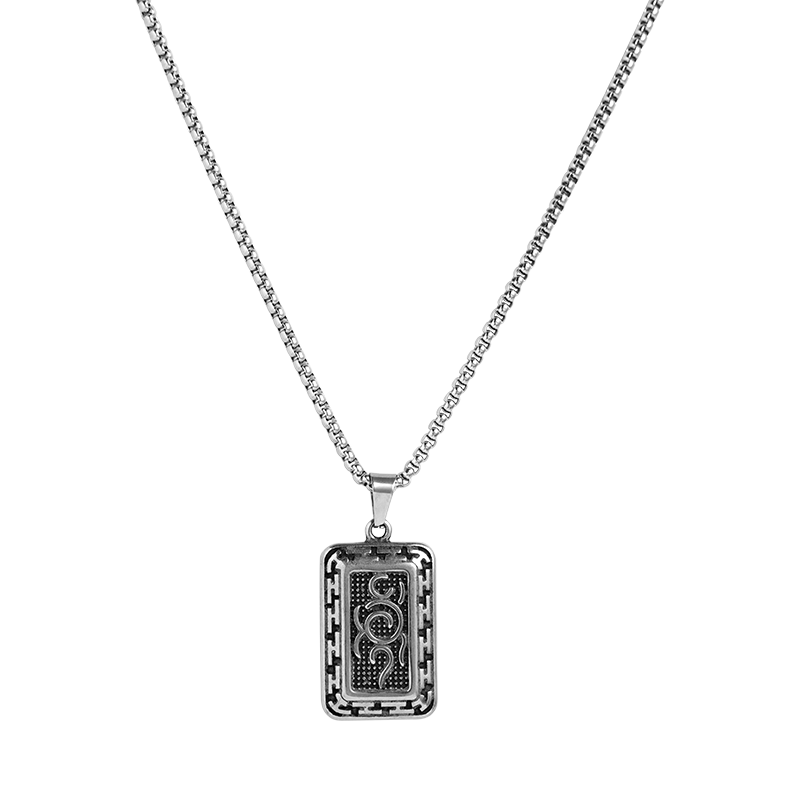 Labyrinth Pendant with 22" Jared Chain