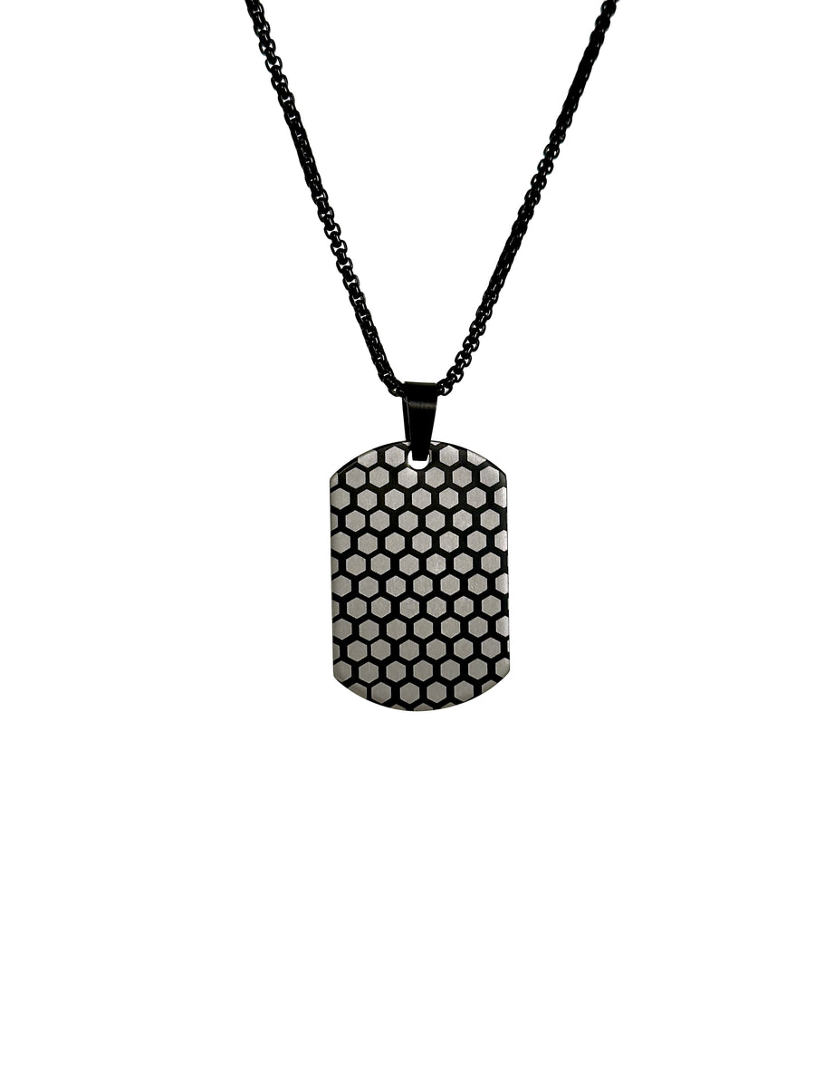 Hexa Dogtag with 22" jared chain