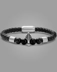 Black Obsidian Bracelet with MagBolt Lock