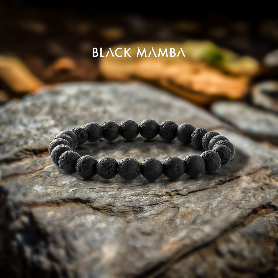 Lava Stone Natural Bracelet