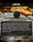 Lava Stone Natural Bracelet