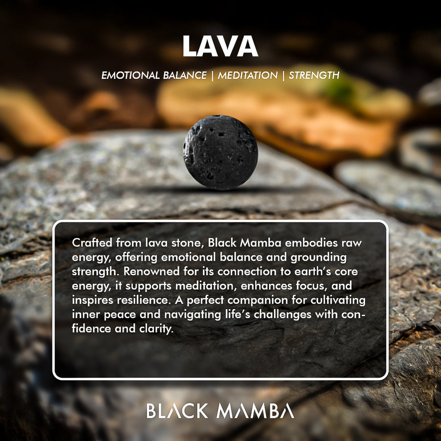 Lava Stone Natural Bracelet