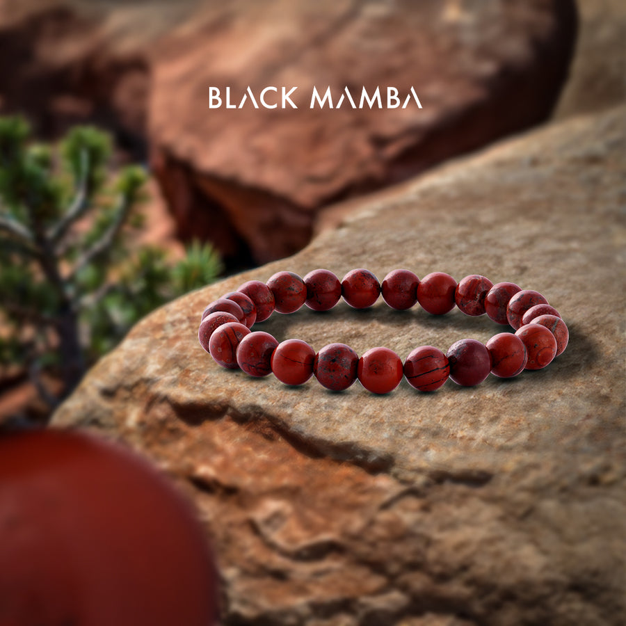 Red Jasper Natural Stone Bracelet